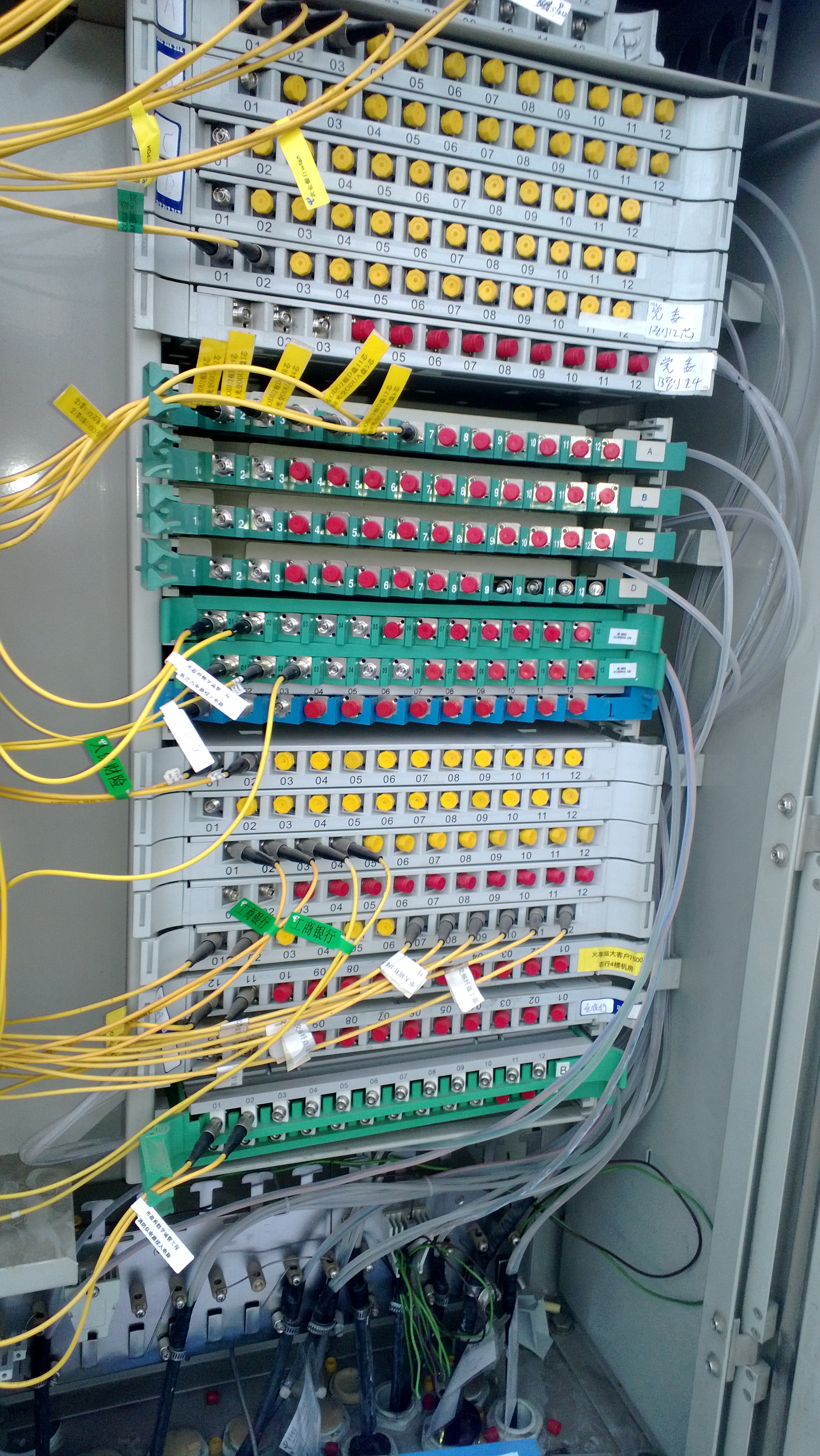 发一个光交照片,建设方还要求往里成端144芯! - 通信工程设计与建设 -