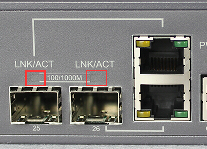 请教一下华为交换机的combo口 led指示问题,感谢各位