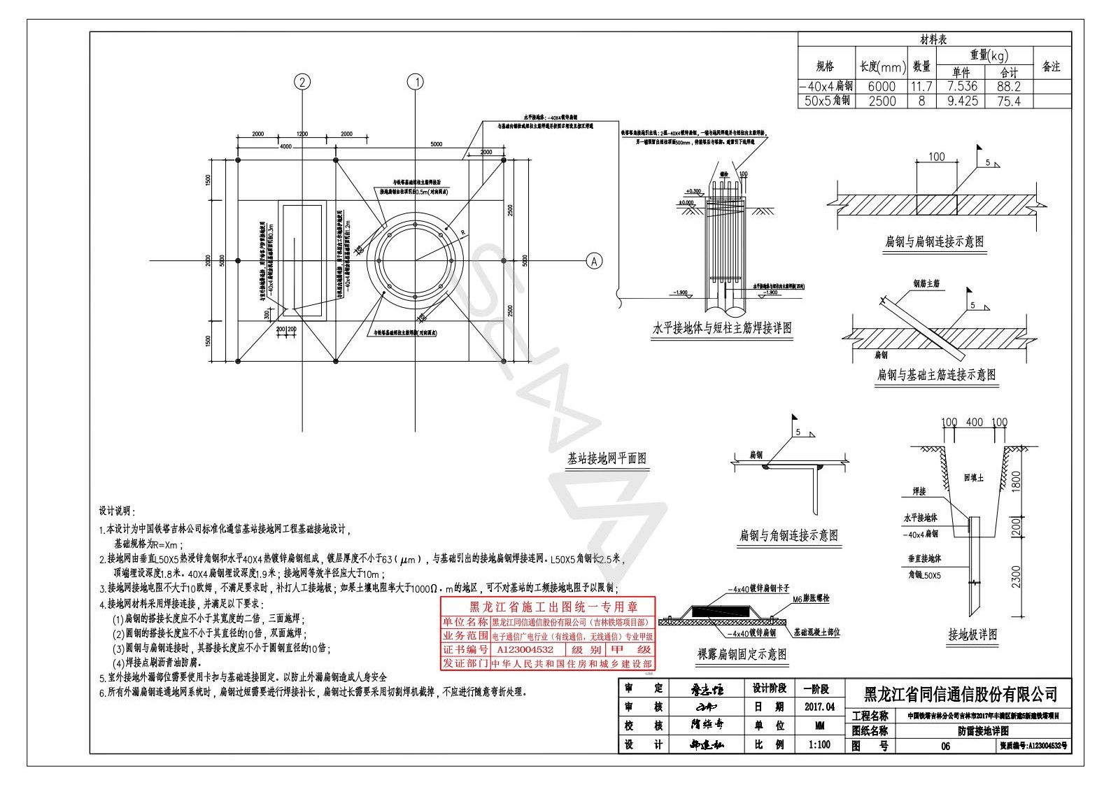 通信铁塔图纸 - 通信工程设计与建设 - 通信人家园 - powered by c114