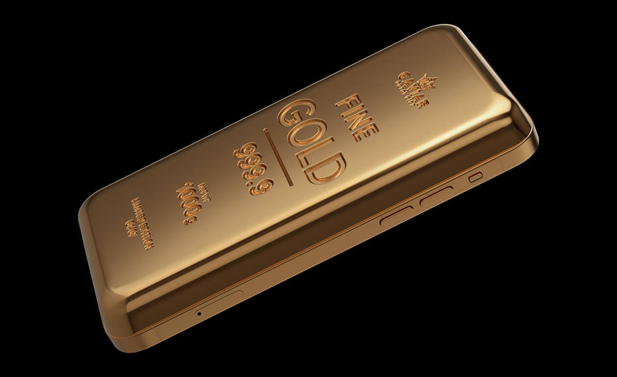 1公斤重的iphone12黄金定制版发布