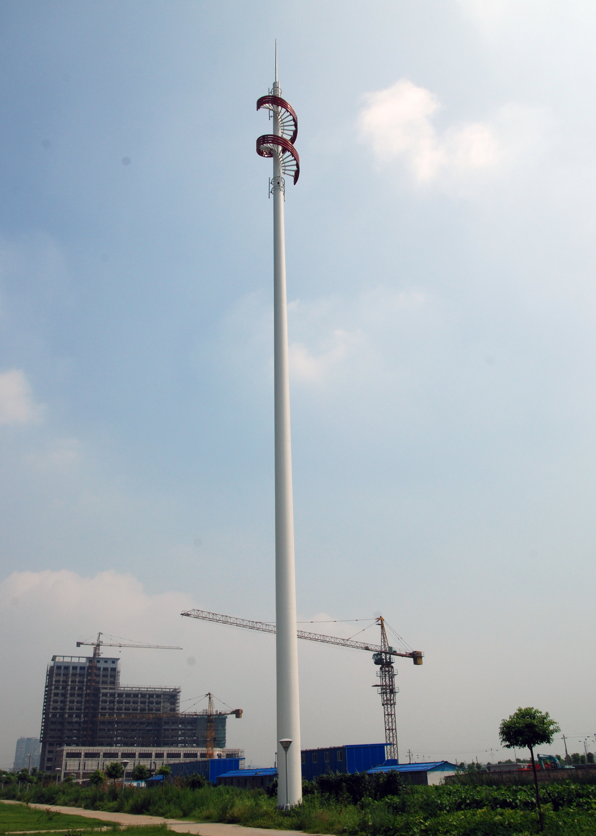 原创发几张铁塔景观塔美化天线仿生树的照片有好